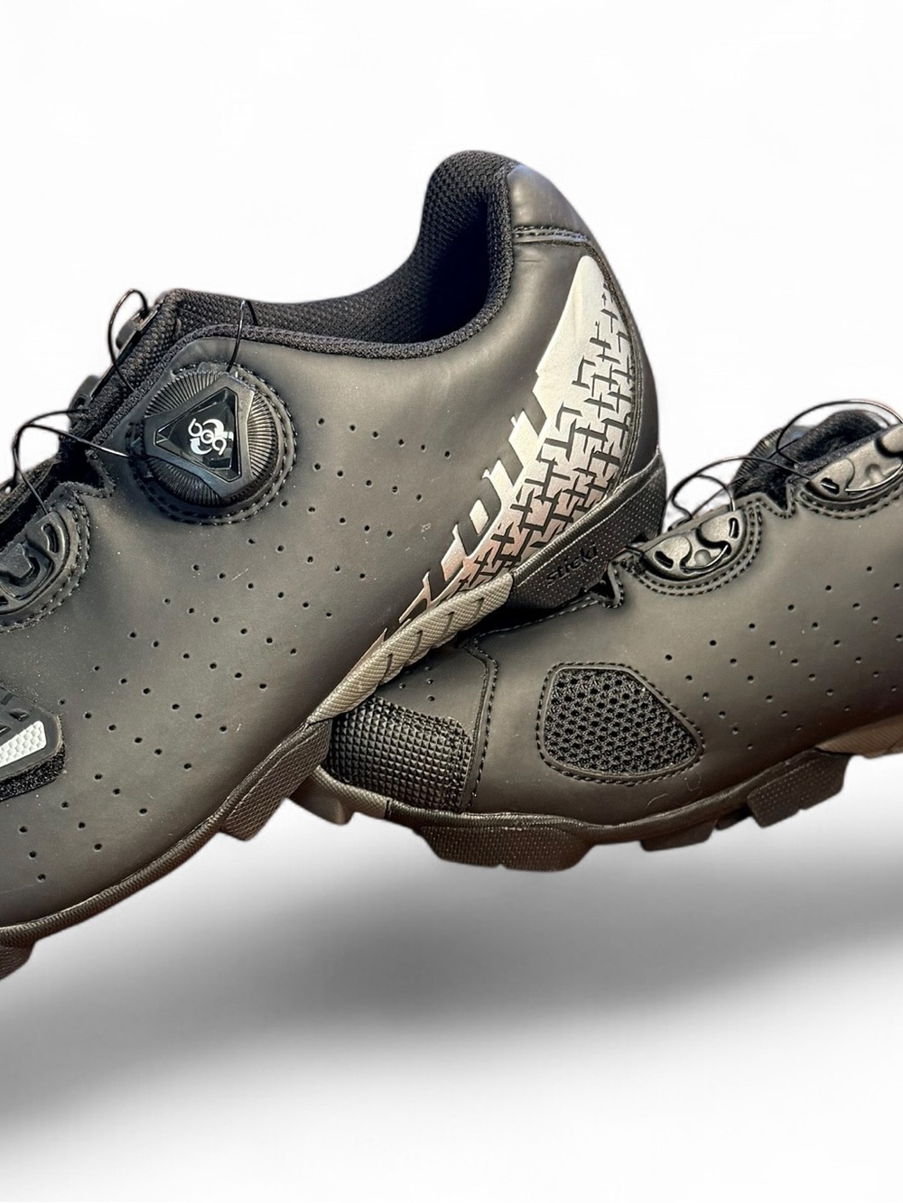 SCOTT MTB Comp BOA mountain bike shoes, black silver Men’s size 9 New